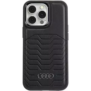 Tok Audi Synthetic Leather MagSafe iPhone 13 Pro 6.1" black hardcase AU-TPUPCMIP13P-GT/D3-BK (AU-TPUPCMIP13P-GT/D3-BK) kép