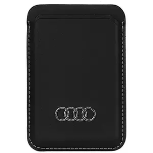 Pénztárca Audi Synthetic Leather Wallet Card Slot black MagSafe AU-MSCH-Q3/D1-BK (AU-MSCH-Q3/D1-BK) kép