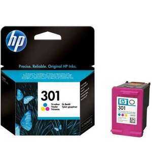 HP CH562EE Tintapatron DeskJet 2050 nyomtatóhoz, HP 301, színes, ... kép