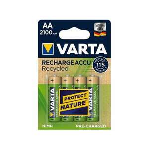VARTA Tölthető elem, AA, ceruza, újrahasznosított, 4x2100 mAh, VARTA kép