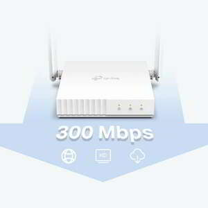 TP-Link TL-WR844N Wireless Router N-es 300Mbps 1xWAN(100Mbps) + 4... kép