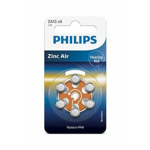Philips Minicells ZA13B6A/00 háztartási elem Egyszer használatos... kép