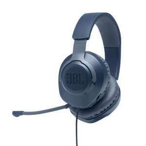 JBL Quantum 100 Gamer fejhallgató, kék kép