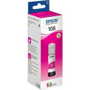Epson T00R3 Tinta Magenta 70ml No.106 , C13T00R340 kép