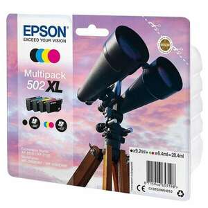Epson T02W6 Tintapatron Multipack 28, 4ml No.502XL , C13T02W64010 kép