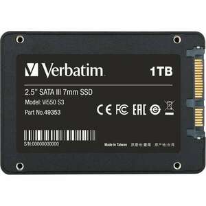 Verbatim Vi550 S3 2.5" 1000 GB Serial ATA III 3D NAND kép
