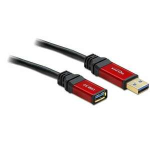 Delock USB 3.0 (M) - USB 3.0 (F) 1m Prémium USB hosszabbító kábel kép