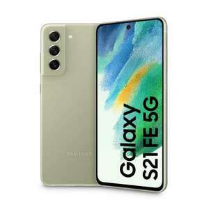 Samsung Galaxy S21 FE 6GB/128GB Mobiltelefon, világos zöld kép
