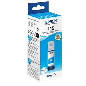Epson tintapatron 112 ecotank pigment cyan ink bottle C13T06C24A kép