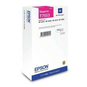 Epson T7553 Tintapatron Magenta 4.000 oldal kapacitás , C13T755340 kép