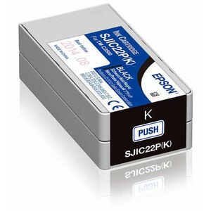 Epson SJIC22P(K) C3500 Tintapatron Black 32, 6ml , C33S020601 kép