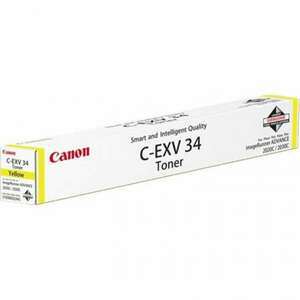 Canon C-EXV34 toner eredeti Yellow 19K 3785B002 kép