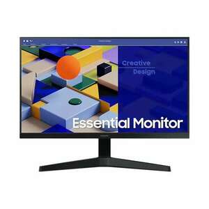 Samsung Essential LS24C310EAUXEN IPS LED Monitor, Fekete kép