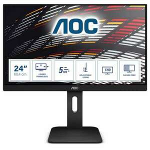 AOC IPS monitor 23.8" 24P1, 1920x1080, 16: 9, 250cd/m2, 5ms, 60Hz, ... kép