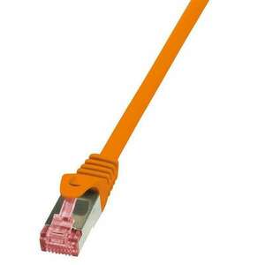 LOGILINK - patch kábel, Cat.6 S/FTP PIMF PrimeLine narancssárga 5... kép