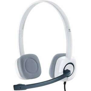 Logitech 981-000350 Fejhallgató 2.0 - H150 Vezetékes Mikrofonos, Fehér kép