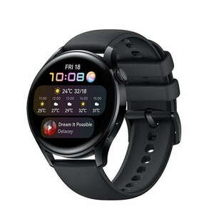 Huawei Watch 3 fekete okosóra kép