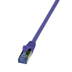 Logilink Patch kábel PrimeLine, Cat.6A, S/FTP, lila, 1, 5 m kép