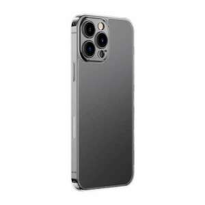 Baseus Frosted Glass Case for iPhone 13 Pro Max, transparent (ARW... kép