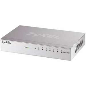 Zyxel GS-108BV3-EU0101F Switch 8x1000Mbps, Fémházas Asztali, GS-1... kép