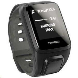 TomTom Runner 2 Cardio Music GPS okosóra vékony fekete-antracit... kép
