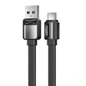 Cable USB-C Remax Platinum Pro, 1m, 2.4A (black) kép