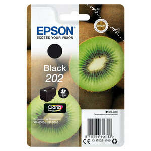 Epson T02E1 Tintapatron Black 6, 9ml No.202, C13T02E14010 kép