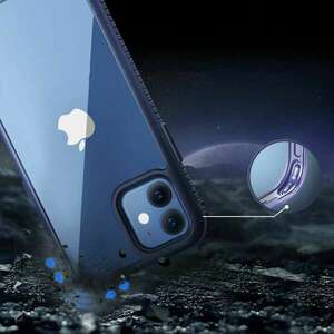 Joyroom Fregate Series tartós kemény tok iPhone 12 Pro Max kék (J... kép