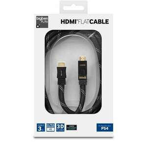 Bigben HDMI Flat kábel fekete (PS4) (2801989) (2801989) kép