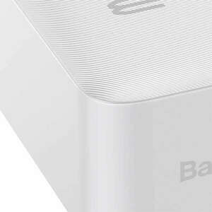 Baseus Bipow Powerbank, 30000mAh, 15W (fehér) kép
