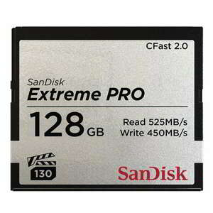 Sandisk 128GB Extreme PRO Compact Flash 2.0 Memóriakártya kép