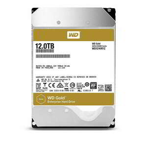 Western Digital 12TB Gold SATA3 3.5" szerver HDD kép