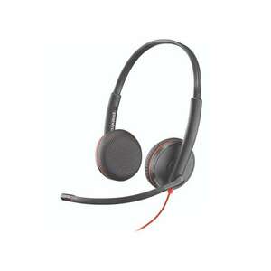 Plantronics Blackwire C3225 Headset Fekete/Piros kép