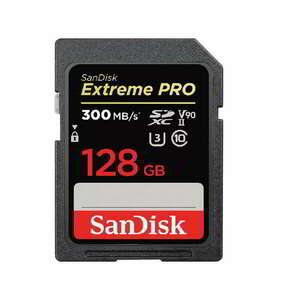 Sandisk 128GB Extreme PRO SDXC UHS-II CL10 Memóriakártya kép