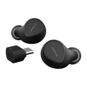 Jabra Evolve2 Buds Wireless fülhallgató - Fekete (USB-C adapter, UC) kép