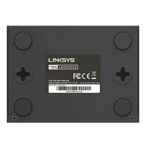 Linksys LGS105-EU Switch, 5x1000Mbps, LGS105 kép