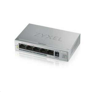 Zyxel GS1005HP-EU0101F Switch 5x1000Mbps (4xPOE+) Fémházas Asztal... kép
