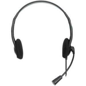 Manhattan 179850 USB Headset - Fekete kép