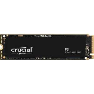 Crucial 4TB P3 M.2 PCIe SSD kép