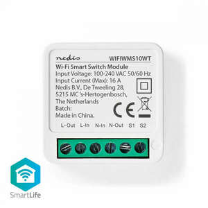 SmartLife Főkapcsoló | Wi-Fi | 3680 W | Csatlakozó Kapocs | Az al... kép