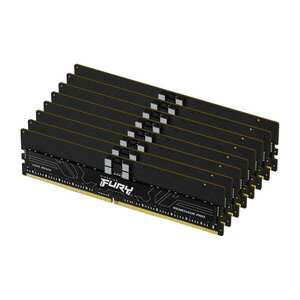 Kingston 256GB / 5600 Fury Renegade Pro Black DDR5 RAM KIT (8x32GB) kép