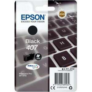 Epson T07U1 Tintapatron Black 41, 2 ml No.407, C13T07U140 kép