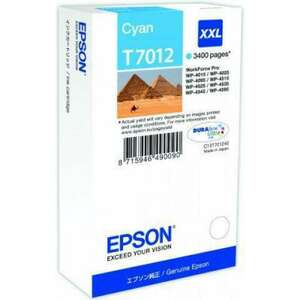 Epson T7012 Cyan tintapatron eredeti C13T70124010 kép