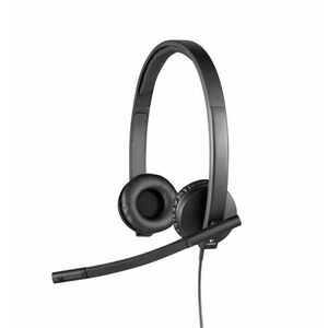 Logitech Fejhallgató 2.0 - H570E Stereo Vezetékes Mikrofonos, Fekete kép