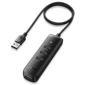 UGREEN CM416 4 az 1-ben USB-4x USB adapter 1m (fekete) kép