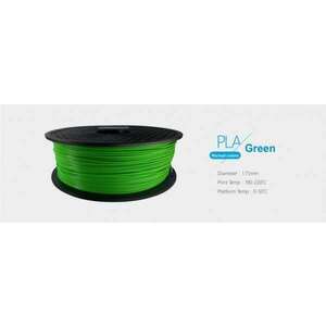 3D FILAMENT 1, 75mm PLA Zöld /1kg-os tekercs/, 3DFILAMPLA175G kép