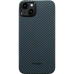 Pitaka MagEZ Case 4 Black / Blue Twill 1500D Apple iPhone 15 kész... kép