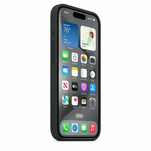 Apple iPhone 15 Pro Silicone Case w MagSafe - Black kép