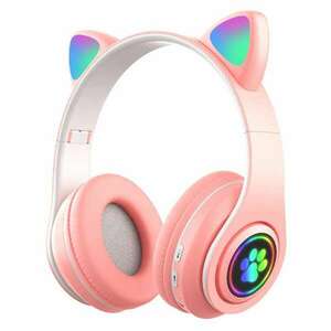 Goodbuy Paws Wireless Gyermek Headset - Rózsaszín kép