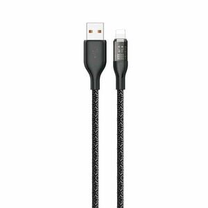 Gyorstöltő kábel 30W 1m USB - Lightning Dudao L22L - szürke kép